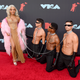 Image for article titled Technicolor Sparkles and Flamboyant Energy Dominated the MTV VMAs Red Carpet